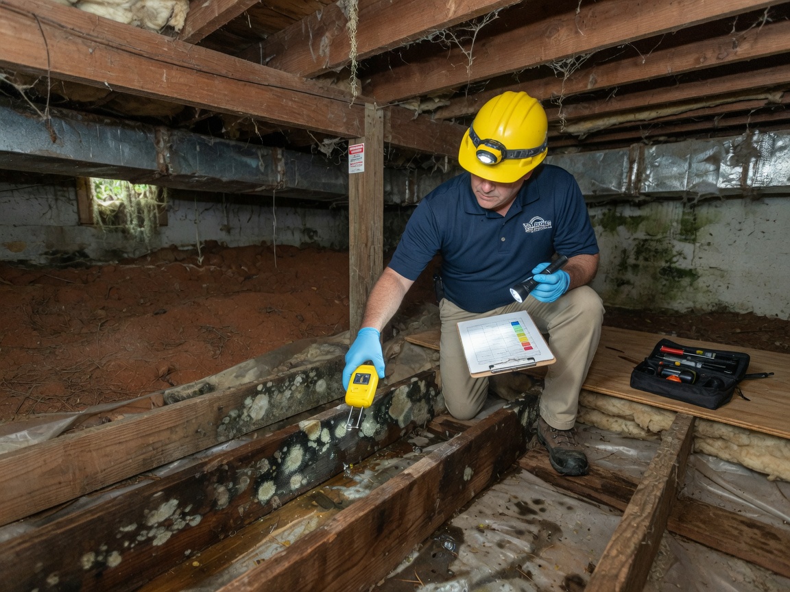 Moisture and Mold Checks During Valdosta Home Inspections